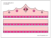 Prince and Princess Crown templates | Kids | Pinterest