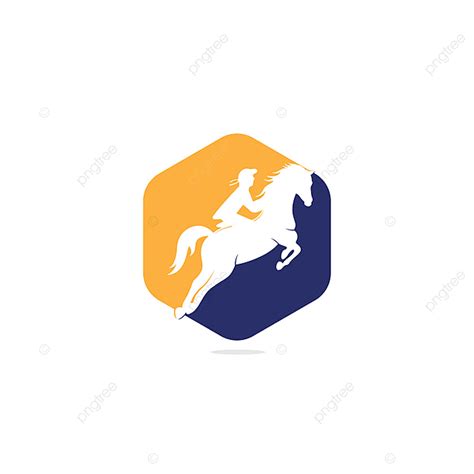 Racing Horse With Jockey Logo Design Icons, Animal, Equestrian, Black PNG and Vector with ...