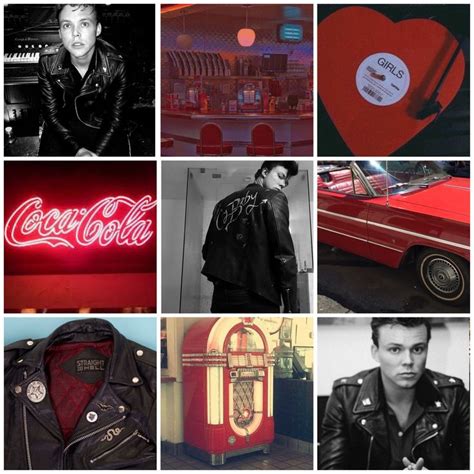 Greaser!Ashton - 1950s aesthetic #5sos | Greaser aesthetic, 50s ...