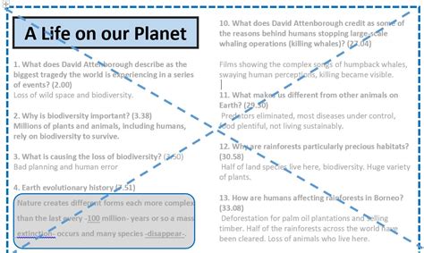 A Life on our Planet | Teaching Resources