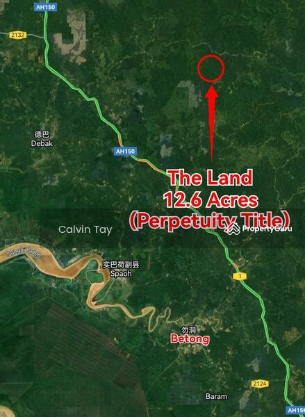 12.6 Acres Land (Perpetuity Title) at Spaoh, Betong, Kuching, Sarawak, , , Agricultural Land For ...