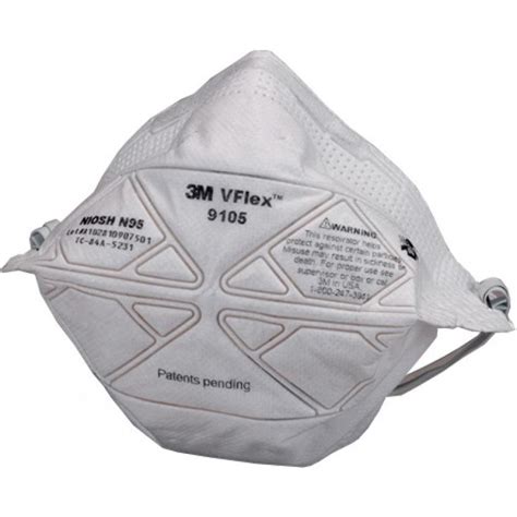 3M N95 Mask Vflex Particulate Respirator 9105 For Dust and Virus, Babies & Kids, Baby Nursery ...