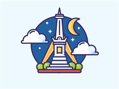 Icon Of Tugu Yogyakarta Instagram Icons, Instagram Highlight Icons, Travel And Tours Logo ...