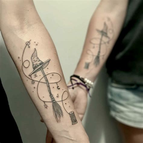 101 Best Witch Broom Tattoo Ideas That Will Blow Your Mind! - Outsons