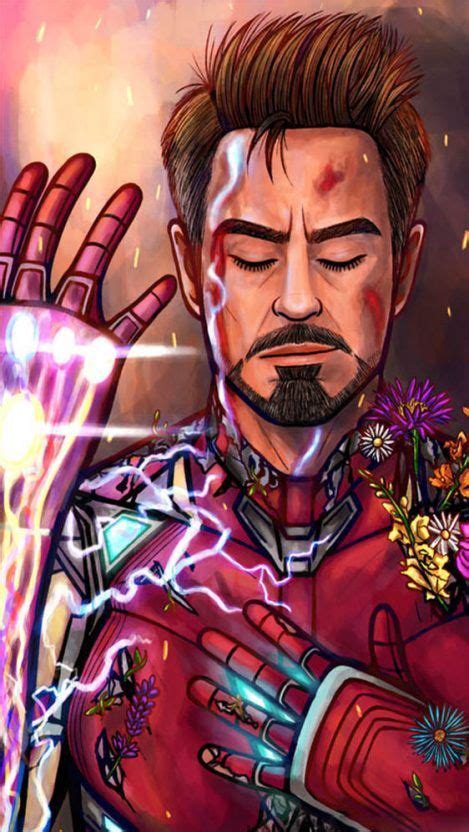 Tony Stark Sacrifice Snap iPhone Wallpaper | Desenhos da marvel, Vingadores personagens, Marvel ...