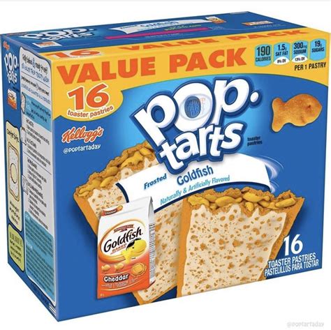 Goldfish Pop Tarts | Pop tarts, Weird snacks, Pop tart flavors