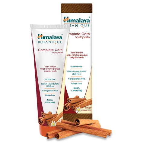 Himalaya Simply Cinnamon Complete Care Toothpaste - For Brighter Teeth ...