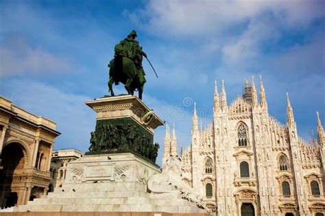 Milan tourist attractions stock image. Image of europe - 27221209