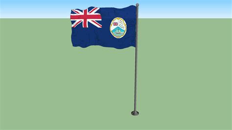 Flag of British Honduras 1870-1919 | 3D Warehouse