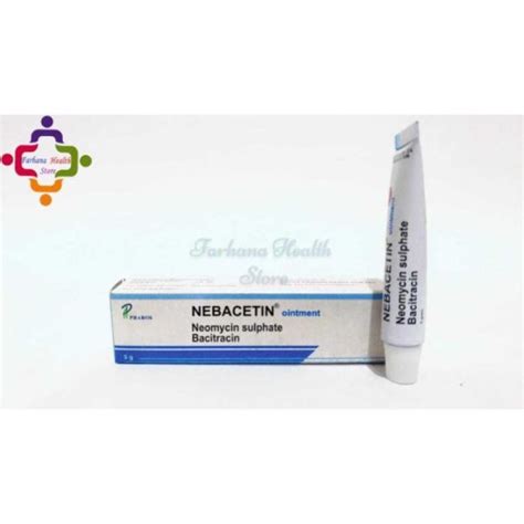 Jual Original Nebacetin Ointment 5 gr - Untuk Infeksi Kulit Paten di ...