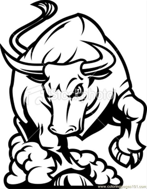 Free Charging Bull Drawing, Download Free Charging Bull Drawing png ...