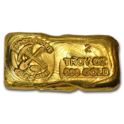 2 oz Gold Bar - Prospector's Gold & Gems | All Other Brands (Gold Bars ...