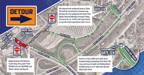 WPAFB Gate 15A to temporarily close due to construction > Wright-Patterson AFB > Article Display