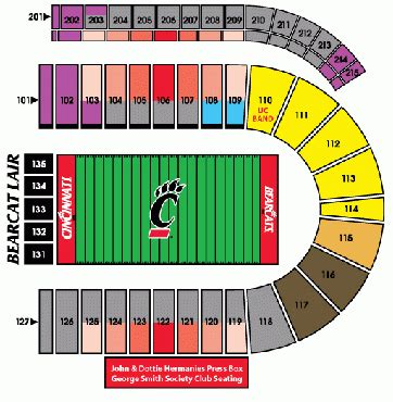 Nippert Stadium Seating Capacity | Brokeasshome.com