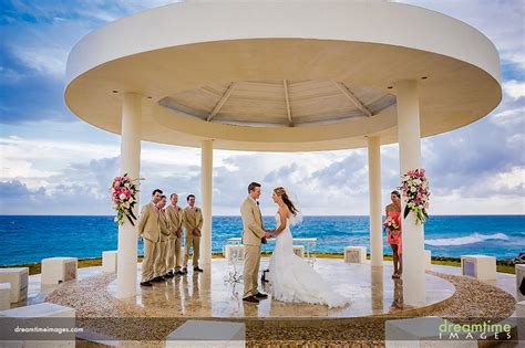 Ceremony at a Dreams Riviera Cancun Resort & Spa wedding. More Mexico ...