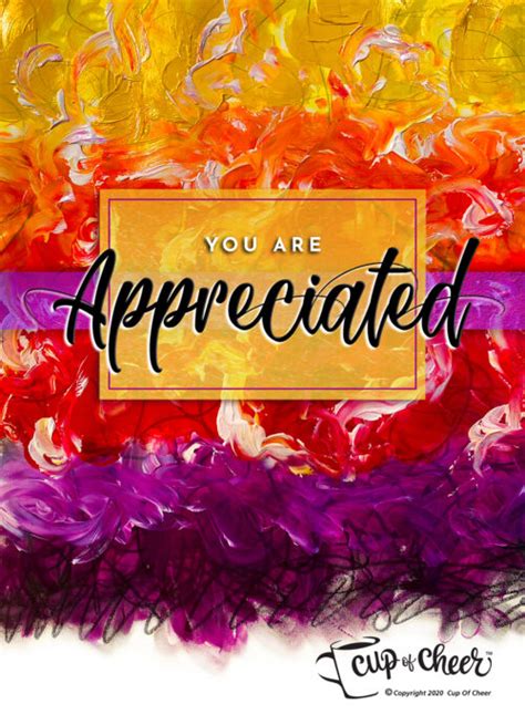 You’re Appreciated - Inspiration Nation - Digital Cards