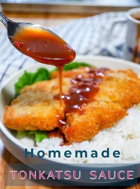 Homemade Tonkatsu Sauce Using 6 Ingredients Plus Video