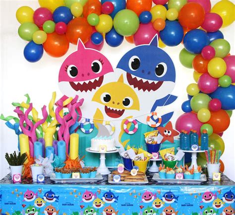 Baby Shark Birthday Party Ideas | Photo 1 of 16 | Catch My Party