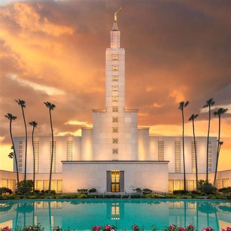 Los Angeles Temple Glorious Declarations - LDS Temple Pictures