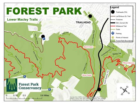 Lower Macleay Trail Map - Forest Park Conservancy