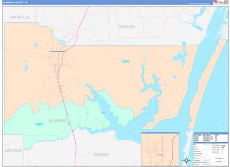 Maps of Kleberg County Texas - marketmaps.com