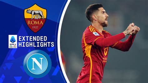 Roma vs. Napoli: Extended Highlights | Serie A | CBS Sports Golazo ...