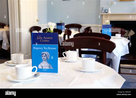 Regency Tea Rooms at The Jane Austen Centre in Bath England UK GB Stock ...