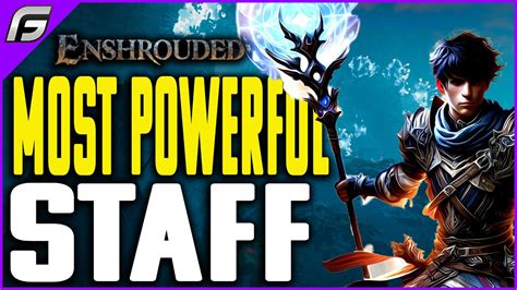 GamerFuzion: Enshrouded MOST POWERFUL STAFF Level 30 - One Shot Enemies ...