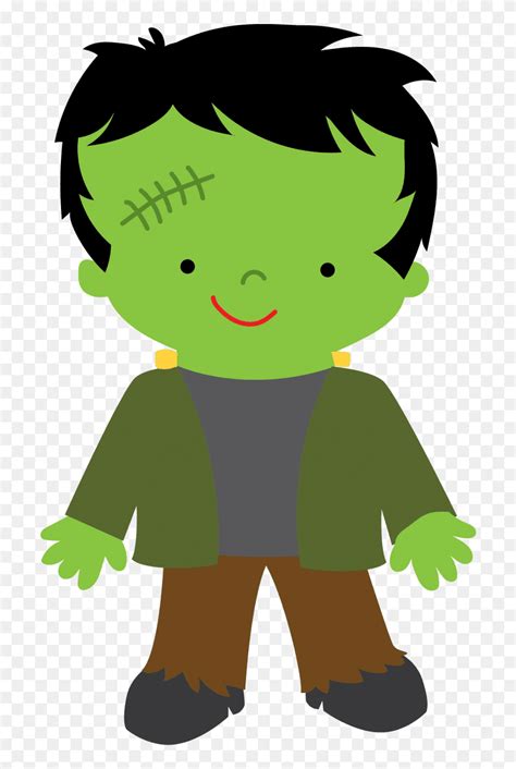 Download Halloween Kid Frankenstein Clipart - Png Download (#5348468) - PinClipart