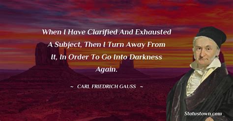 20+ Carl Friedrich Gauss Quotes Images