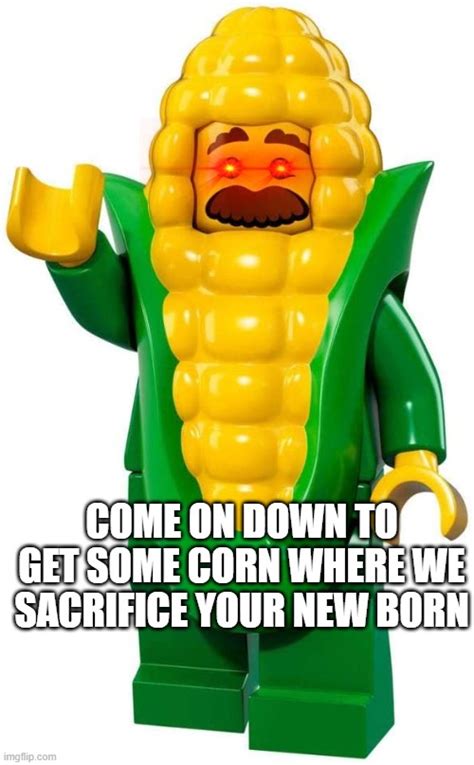 corn man - Imgflip