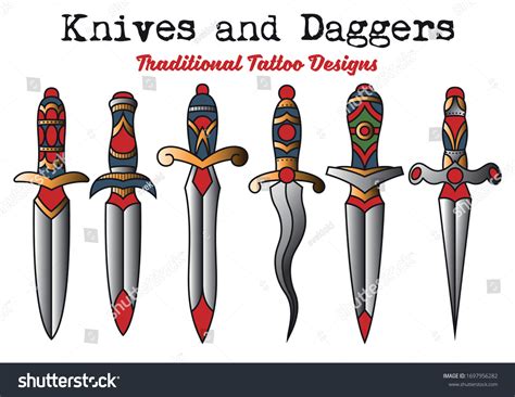 Knife Tattoo Drawing