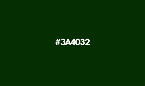 +30 Dark Green Colors With HEX Codes - Eggradients.com