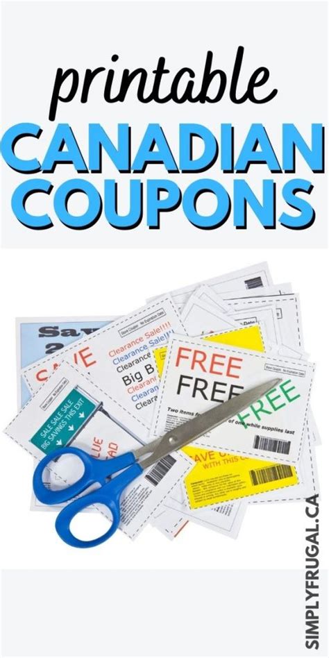 100's of Printable Canadian Coupons - Simply Frugal