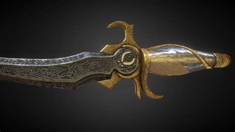 Time Dagger || Prince of persia - 3D model by aryan_yadav [a97495d] - Sketchfab