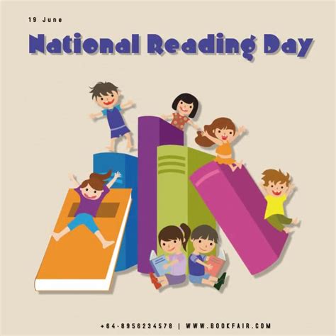 National Reading Day Template | PosterMyWall