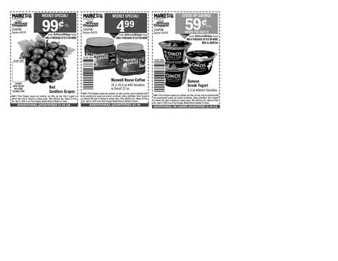 Printable Coupons - Price Chopper - Market 32