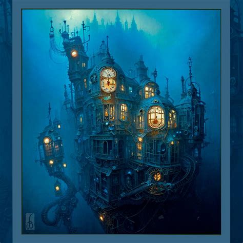 Steampunk castle by animastur on DeviantArt