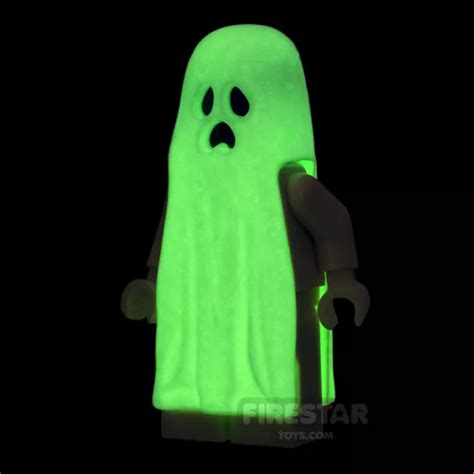 LEGO Halloween Glow In The Dark Minifigure Ghost With Legs