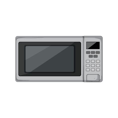 kitchen microwave oven cartoon vector illustration 17416342 Vector Art ...