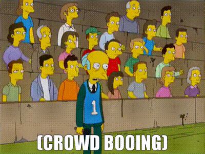 YARN | (CROWD BOOING) | The Simpsons (1989) - S20E08 Comedy | Video gifs by quotes | 4b2fbd1f | 紗