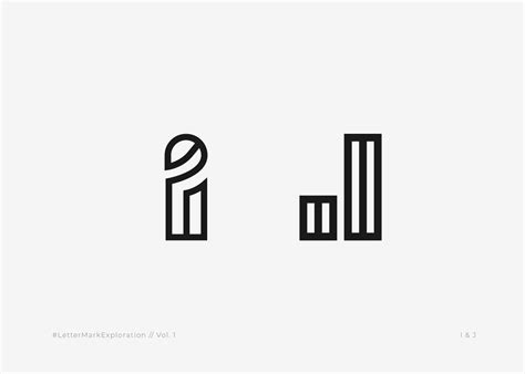 Letter Mark Collection | Vol.1 on Behance