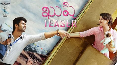 Vijay Devarakonda Kushi Movie Official Teaser || Samantha || Shiva ...