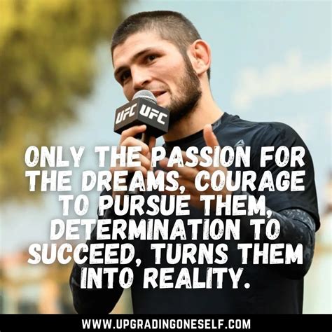 Khabib quotes (11) - Upgrading Oneself