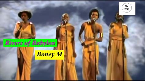 Boney M - Rivers of Babylon (Lyrics) #mysongs #BoneyM #RiversofBabylon ...