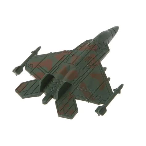 Plastic Military Airplane Fighter Model Kids Simulation Plane Toy Collection Decoration -in ...