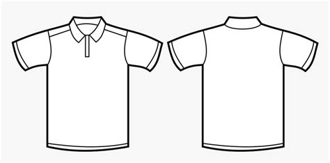 Transparent Polo Shirt Png - Polo Shirt Template, Png Download ...