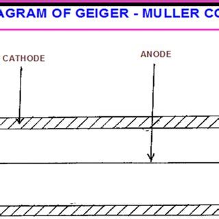 Schematic diagram of Geiger Muller counter. | Download Scientific Diagram