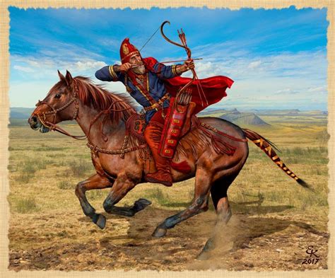 The famous Scythian warrior Southern Siberia VII - VI century BC. | Скиф, Античность, История ...