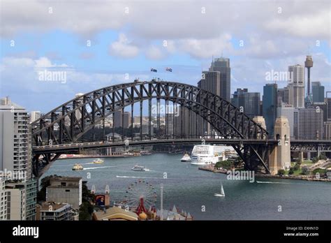 Sydney Harbour Bridge Port Jackson Australia Stock Photo - Alamy